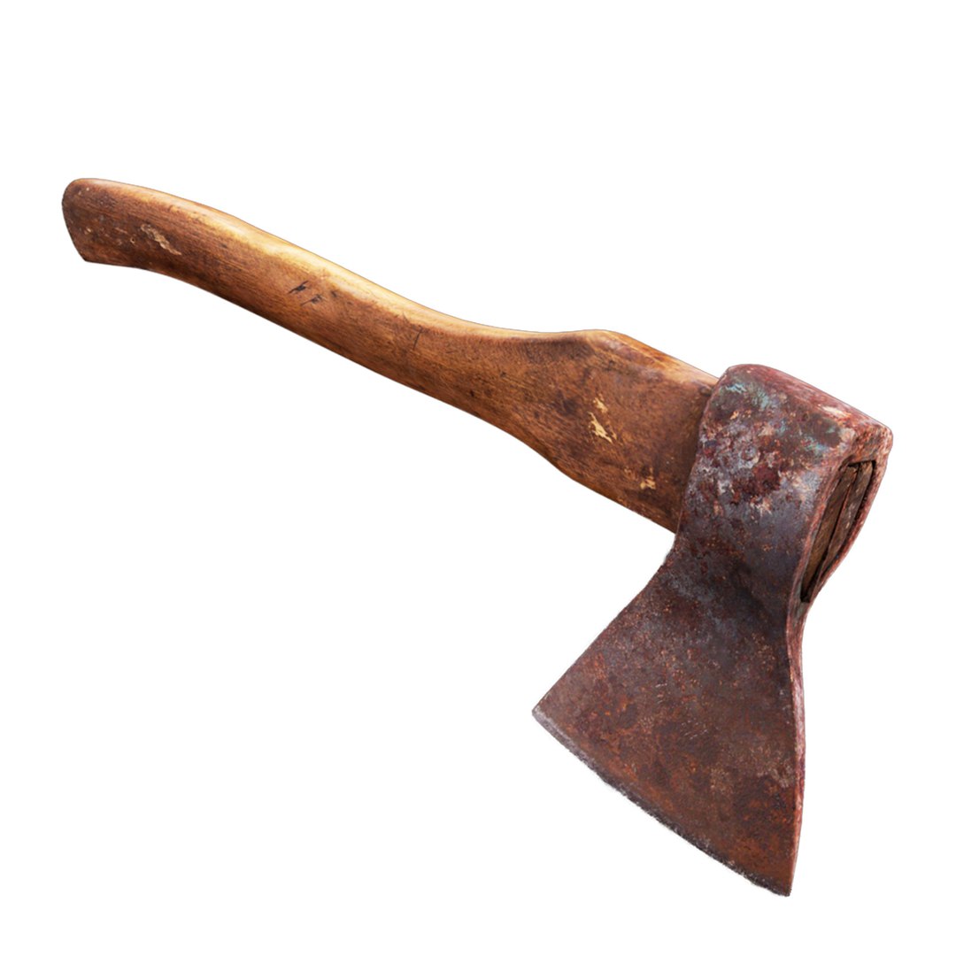 Axe model https://p.turbosquid.com/ts-thumb/nz/Q8WNgl/OF/search_image/jpg/1647439036/1920x1080/fit_q87/0676747bb421f1b7f9b25ed0cb79a3a0c7d2abe2/search_image.jpg