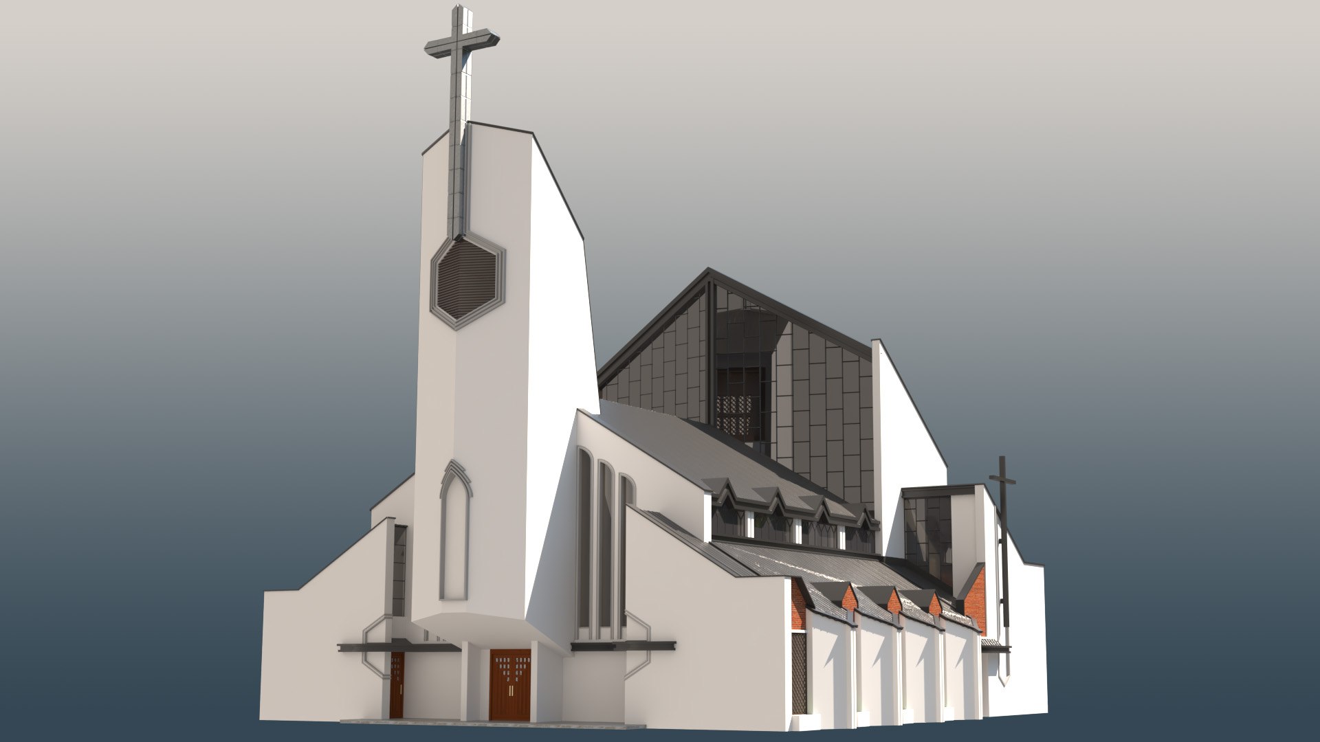 Church 3D Model - TurboSquid 2151300