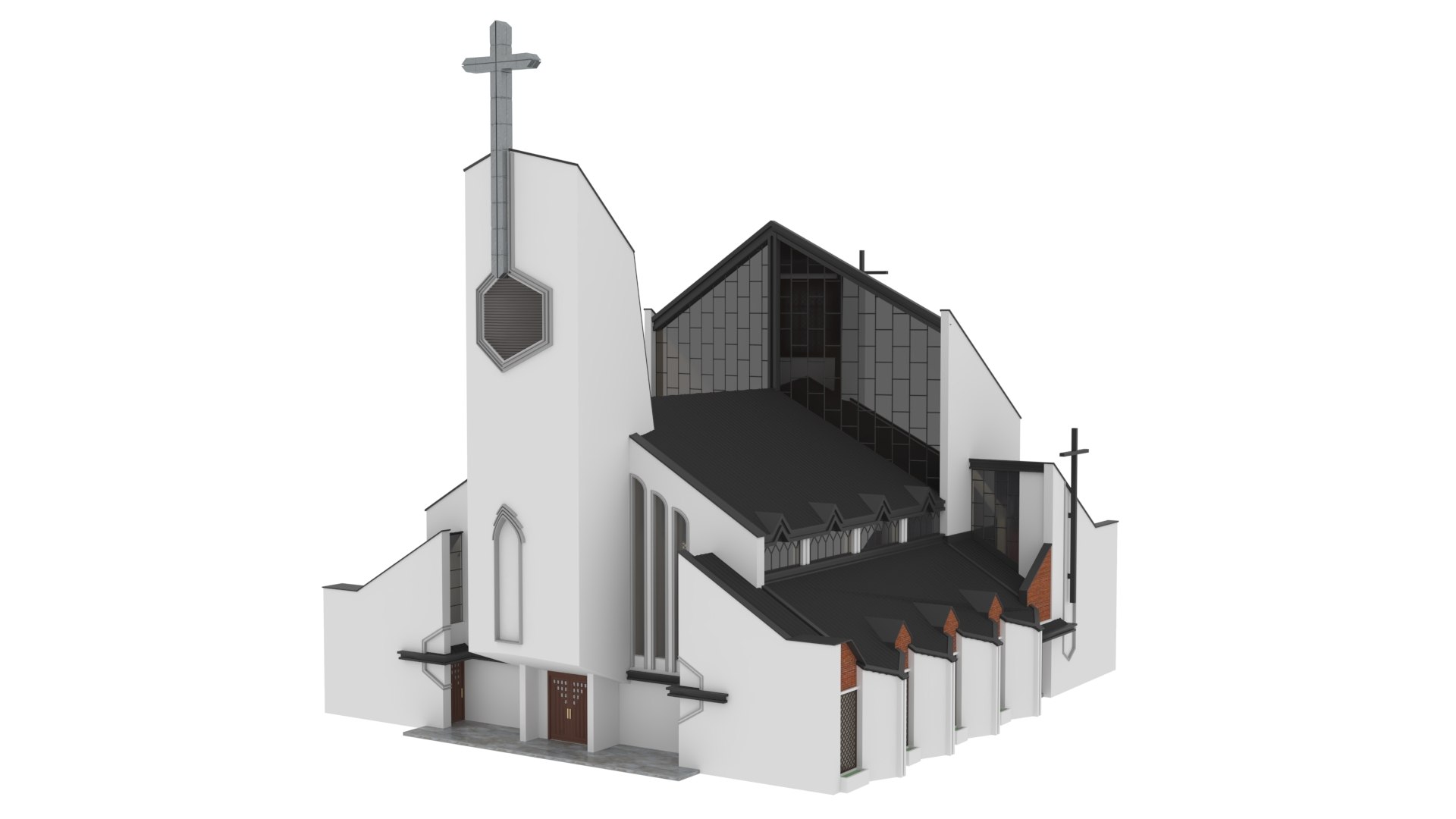 Church 3D Model - TurboSquid 2151300