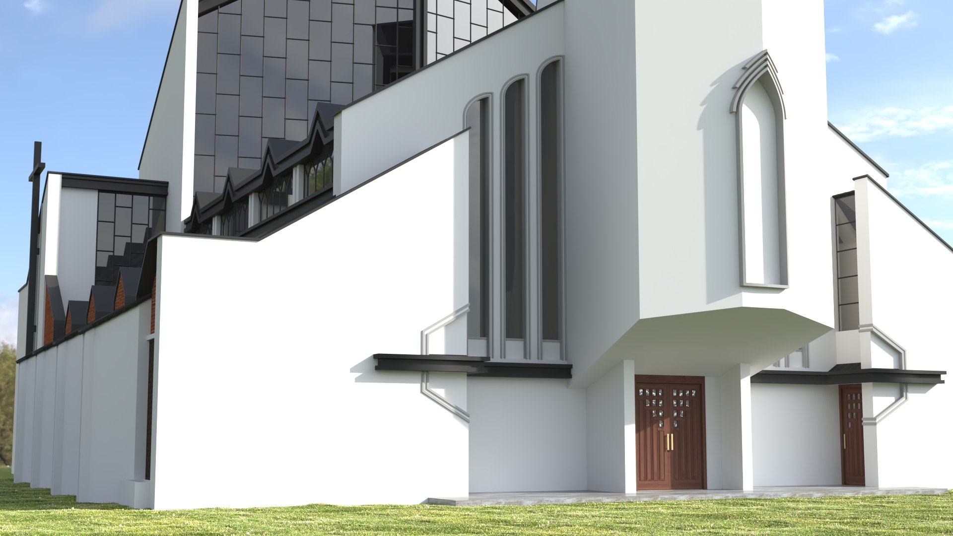 Church 3D Model - TurboSquid 2151300
