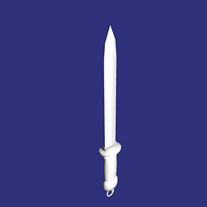 Untextured Shortsword