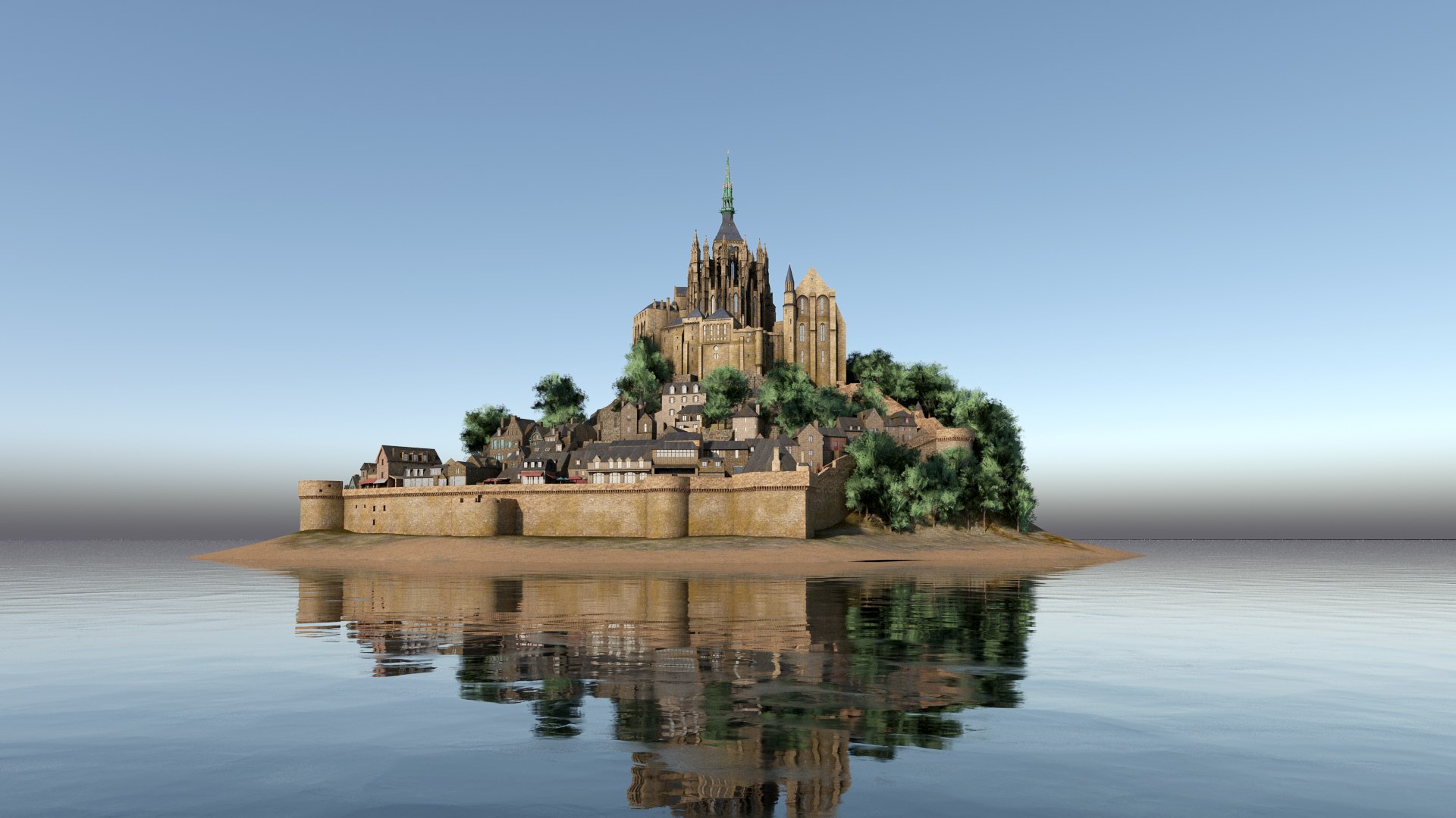 3D Mont Saint Michel model https://p.turbosquid.com/ts-thumb/nz/YGXfaZ/CX/frame0007copy/jpg/1620155266/1920x1080/fit_q87/088d75dd5403eb38366711da3b8e9fbfd6780d36/frame0007copy.jpg