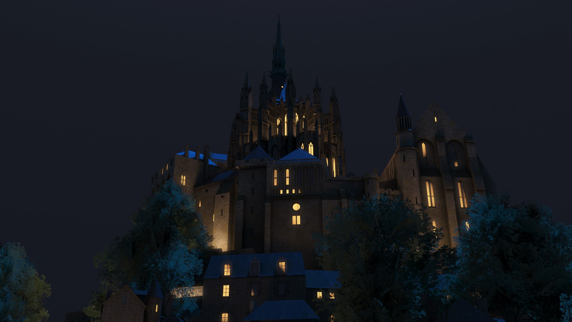 3D Mont Saint Michel model https://p.turbosquid.com/ts-thumb/nz/YGXfaZ/MC/nightframe15/jpg/1620155774/1920x1080/fit_q87/6ff3d6eb16b9a852f40d919ef28c7723a21007ed/nightframe15.jpg