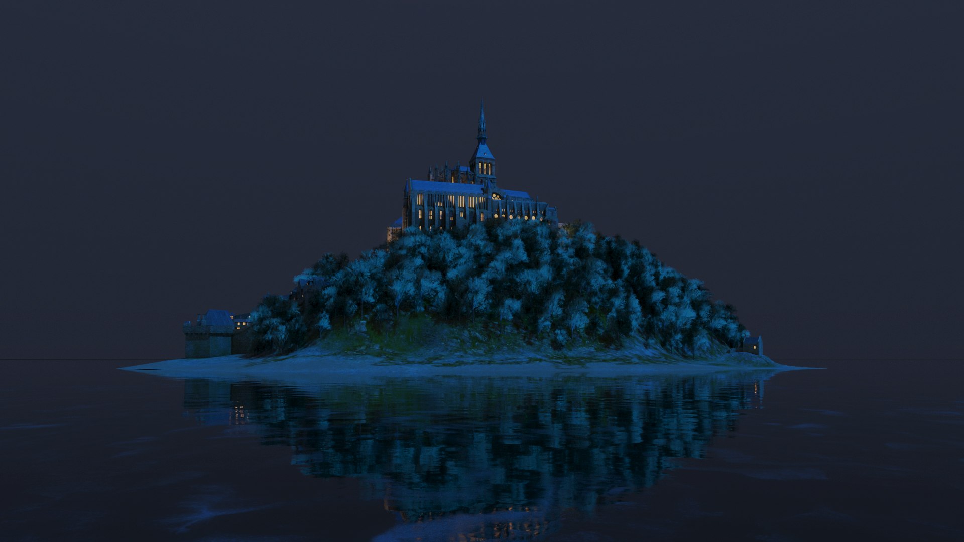3D Mont Saint Michel model https://p.turbosquid.com/ts-thumb/nz/YGXfaZ/Q3/nightframe06/jpg/1620155775/1920x1080/fit_q87/4a84f97c687bb9e9fb4e9fc31e3d1067b7f95b64/nightframe06.jpg
