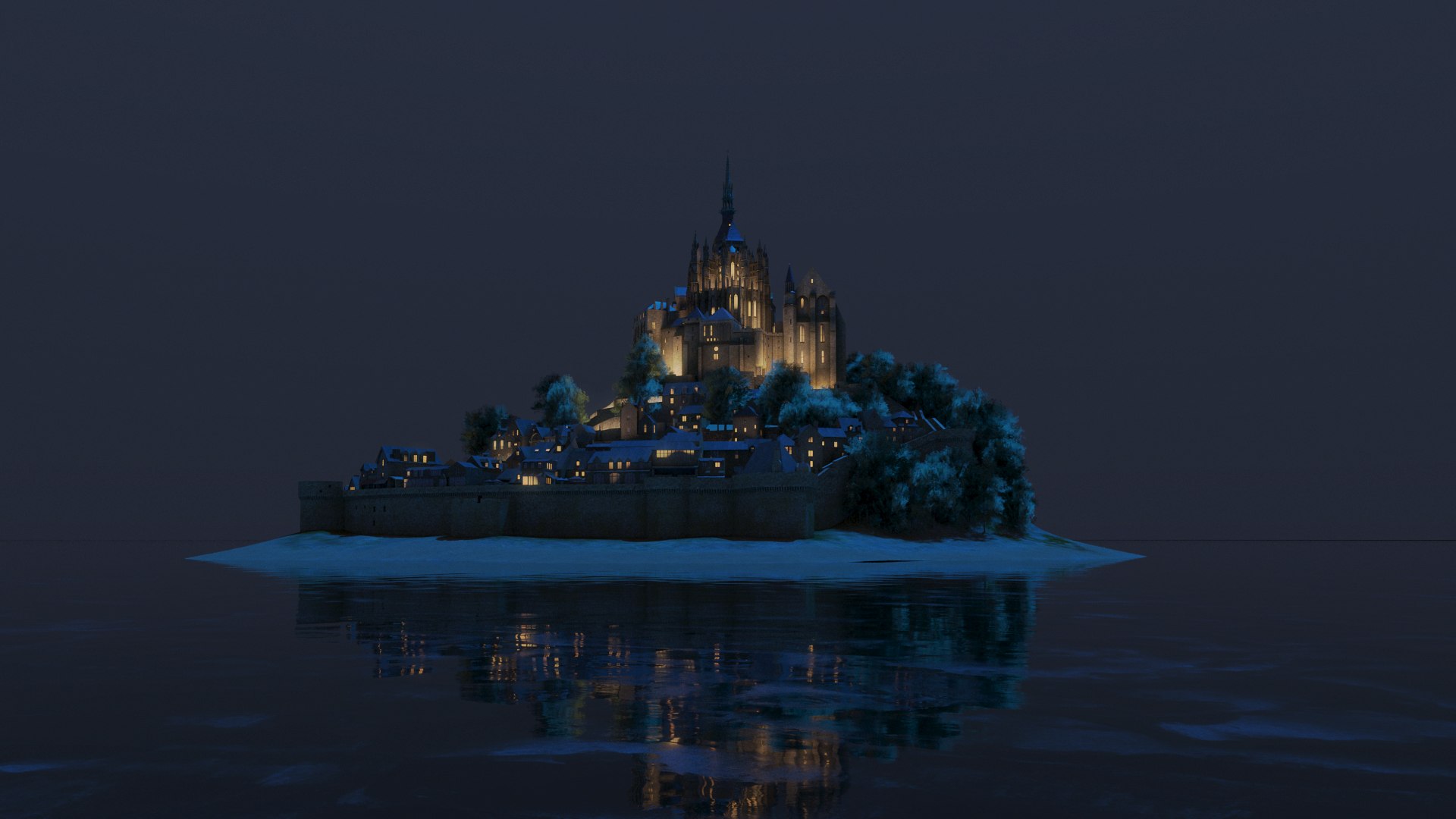 3D Mont Saint Michel model https://p.turbosquid.com/ts-thumb/nz/YGXfaZ/sm/nightframe08/jpg/1620155772/1920x1080/fit_q87/0e9ff7355edce7811697c273a5e8172d96b6a023/nightframe08.jpg