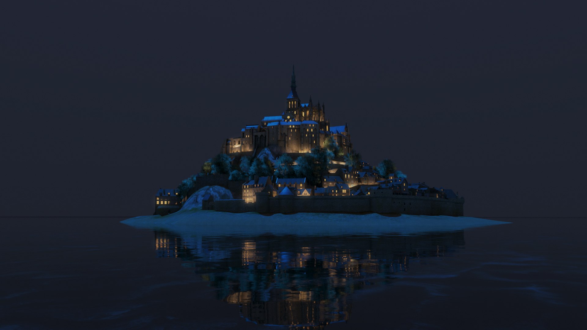 3D Mont Saint Michel model https://p.turbosquid.com/ts-thumb/nz/YGXfaZ/zC/nightframe10/jpg/1620155770/1920x1080/fit_q87/9f6d4a0fbb3eddc07be732457a2157bde43d7751/nightframe10.jpg