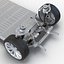 tesla s chassis 2 3d max