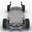 tesla s chassis 2 3d max