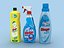 cleaning supplies set 3d max
