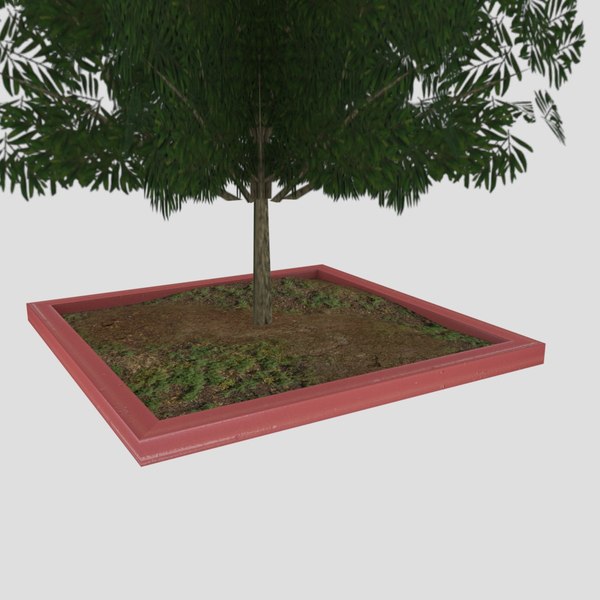 Landscape Around Tree 3D