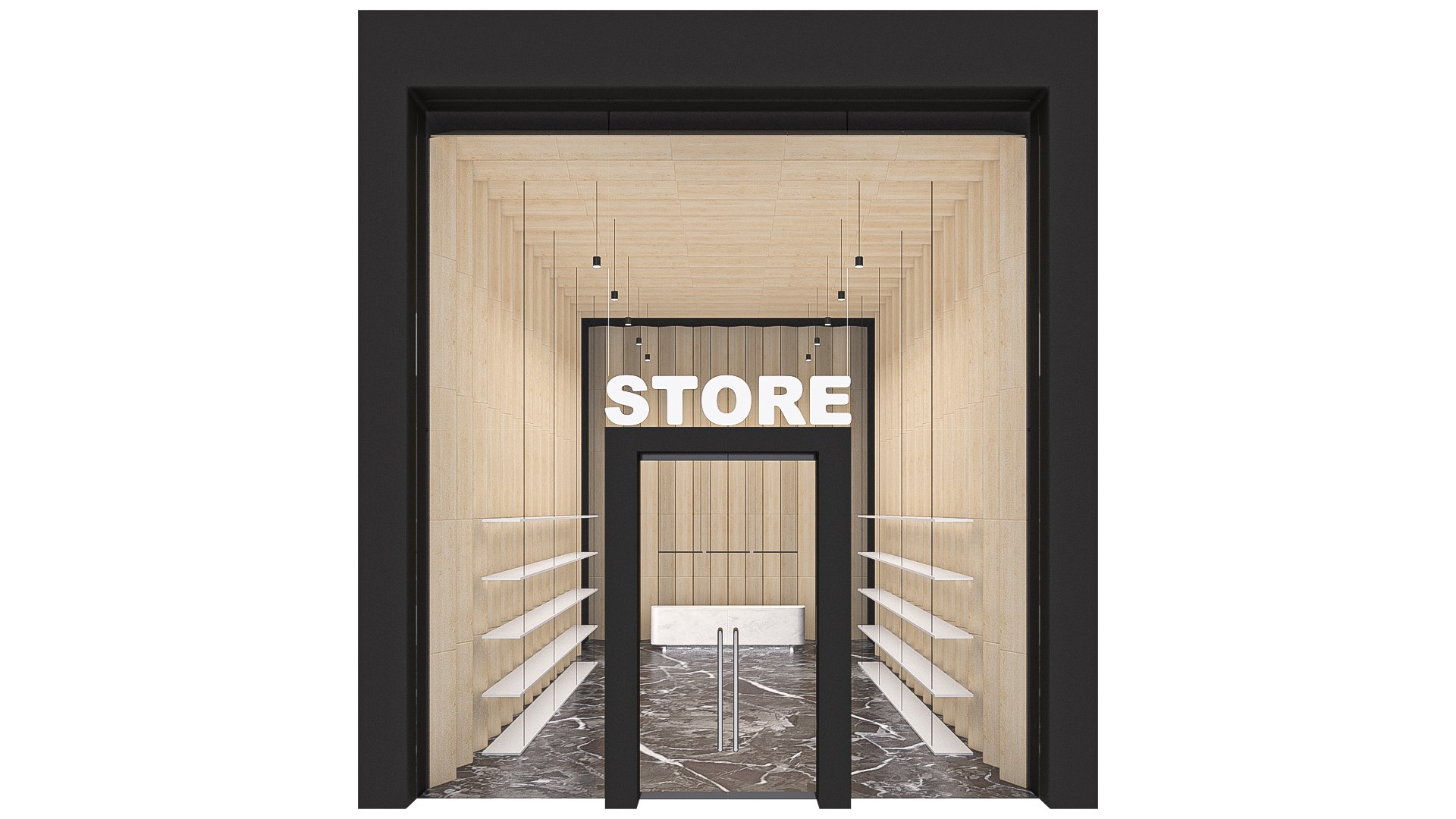 Store 10 3D Model - TurboSquid 2046543