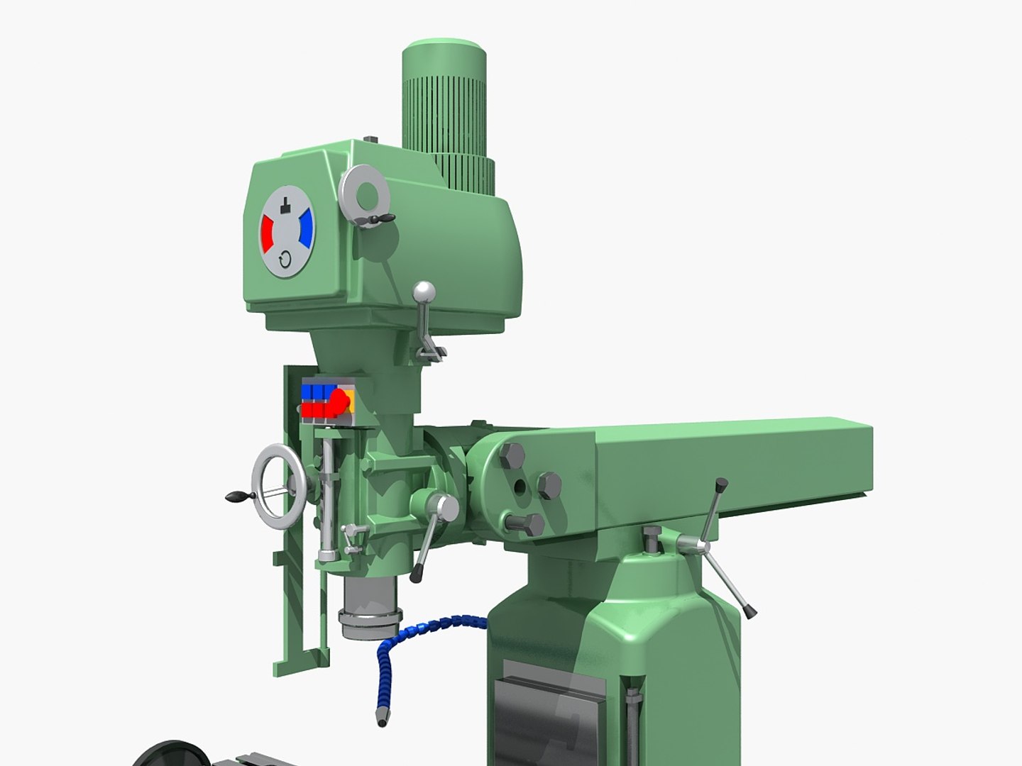 Milling Machine 3D Model - TurboSquid 1193904