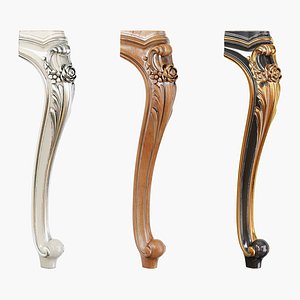 Classic leg 078 3D model