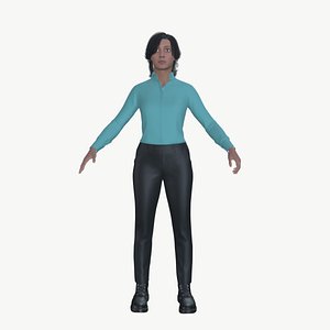 3D Female Character