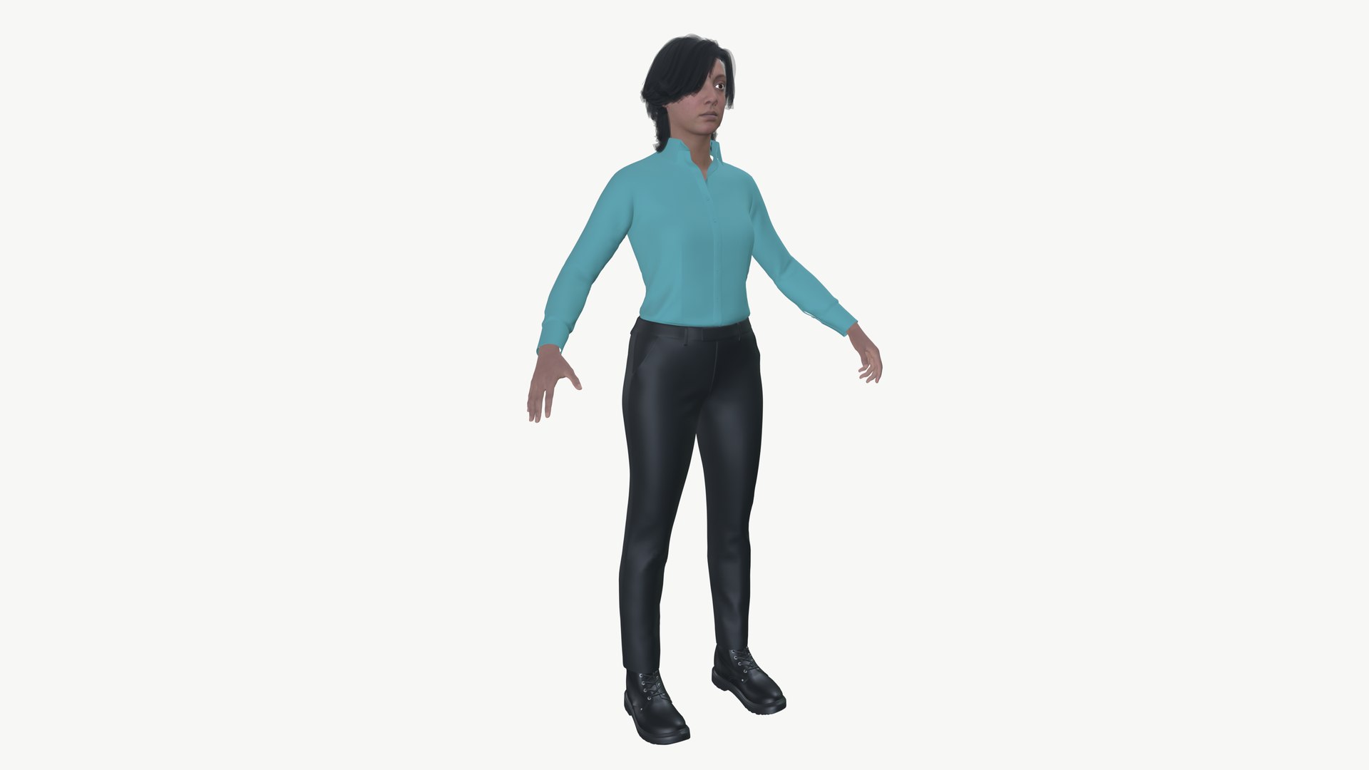 3D Female Character - TurboSquid 2292461