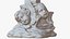 Sculpture Angel Faces 1M Raw Scan