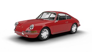 Porsche 911 1964 3d model