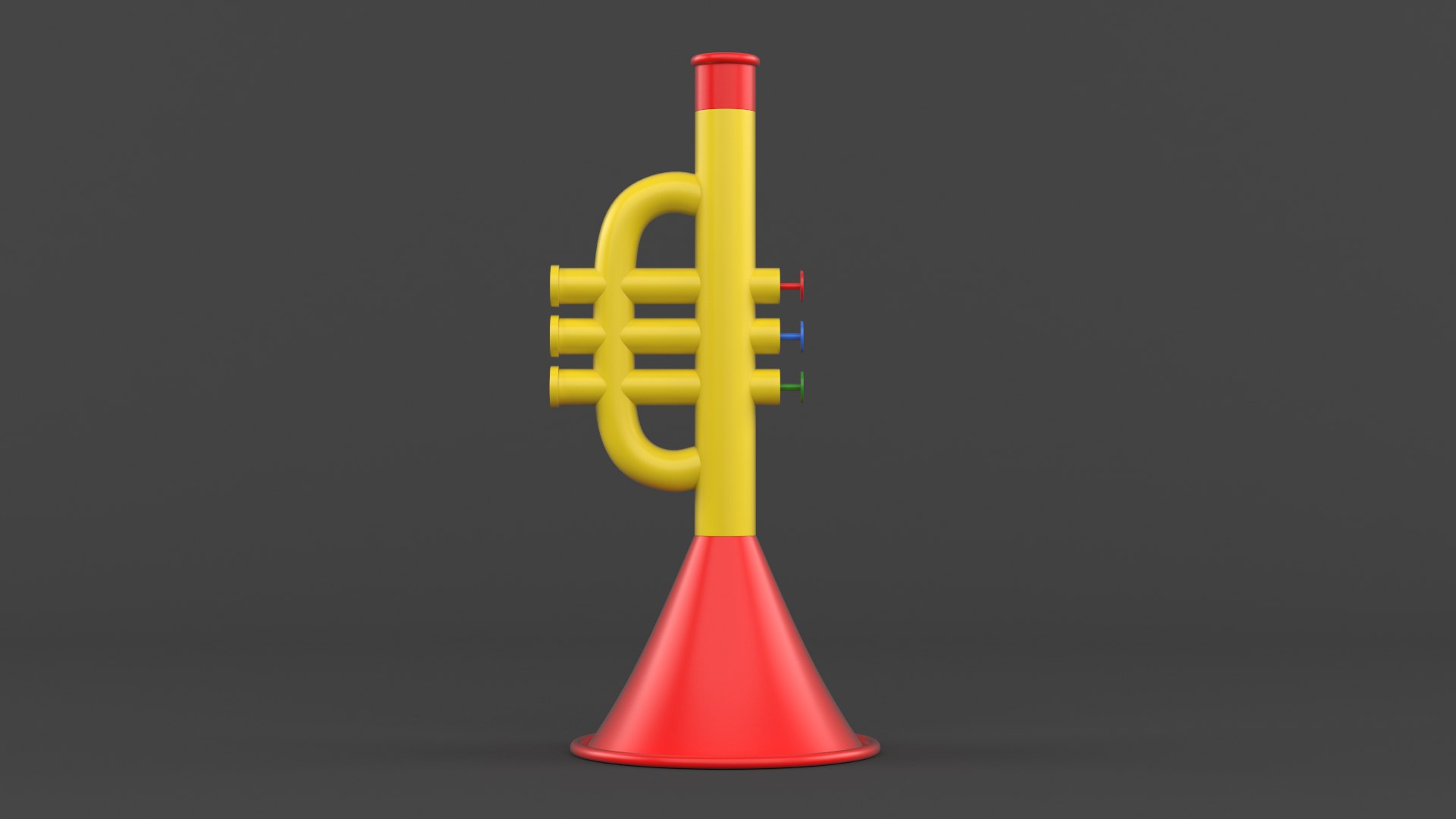 Trumpet Toy 3D Model - TurboSquid 1975834