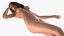 Nude Woman Standing Pose