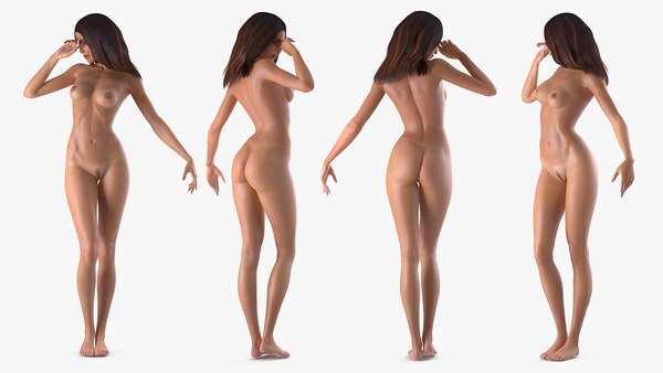 3 d модель голой девушки