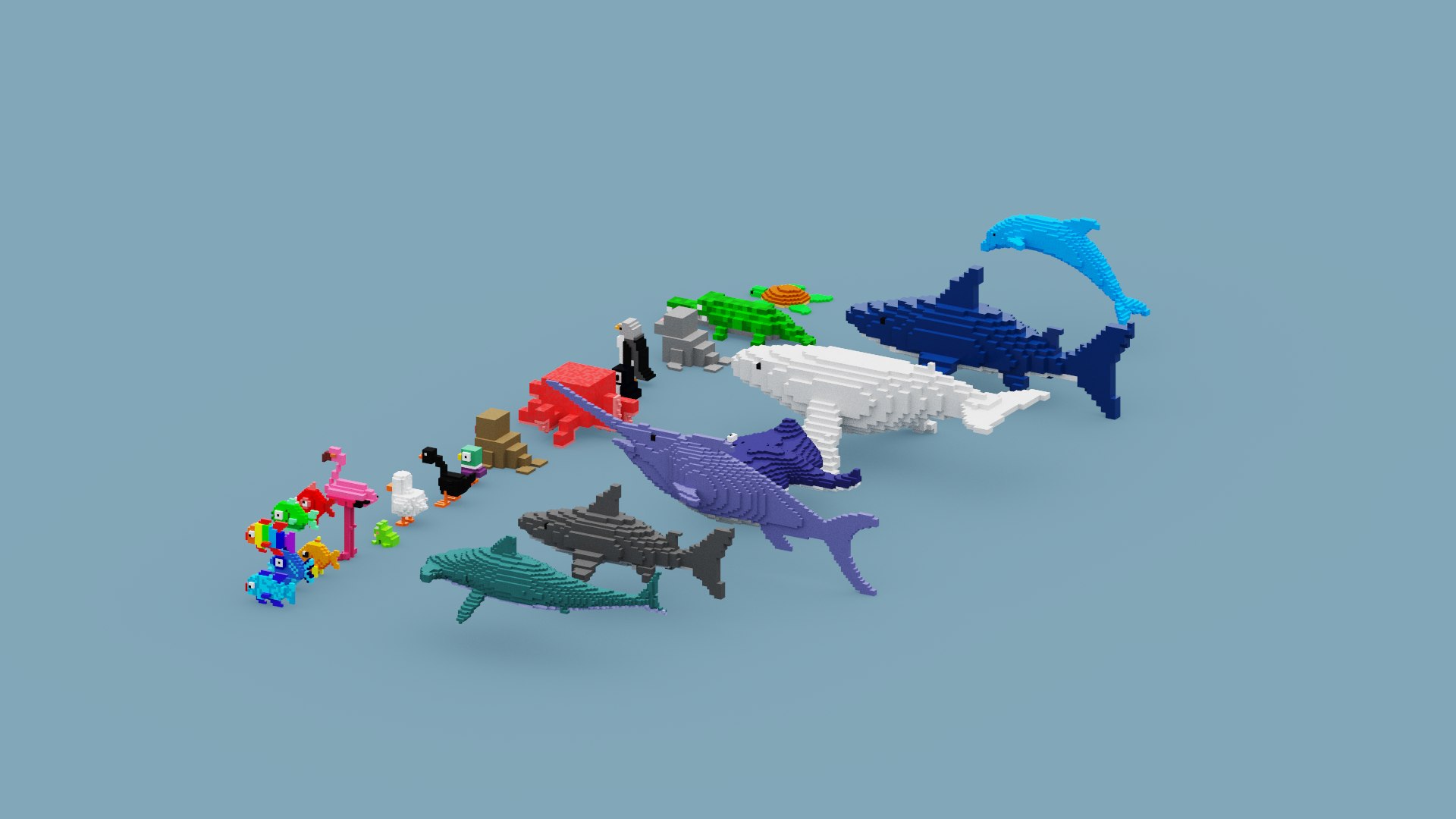 3D Voxel Sea Animals https://p.turbosquid.com/ts-thumb/o0/4FGhMO/WJ/spin202307081801250005/png/1688840926/1920x1080/fit_q87/a8d7379ff891b15495cece22e364f0ba604afb6e/spin202307081801250005.jpg