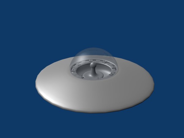 alien ufo 3d model