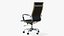 Office Chair Realistic Leather Wooden