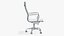 Office Chair Realistic Leather Wooden