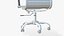 Office Chair Realistic Leather Wooden