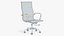 Office Chair Realistic Leather Wooden