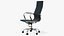 Office Chair Realistic Leather Wooden