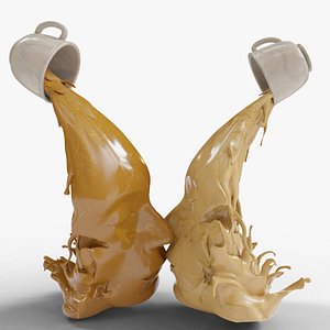 3d obj kiss tea coffee