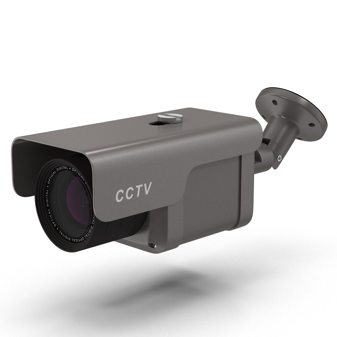 CCTV Camera 4 3D Model 3D model preview