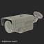 Kamera CCTV 4 Model 3D