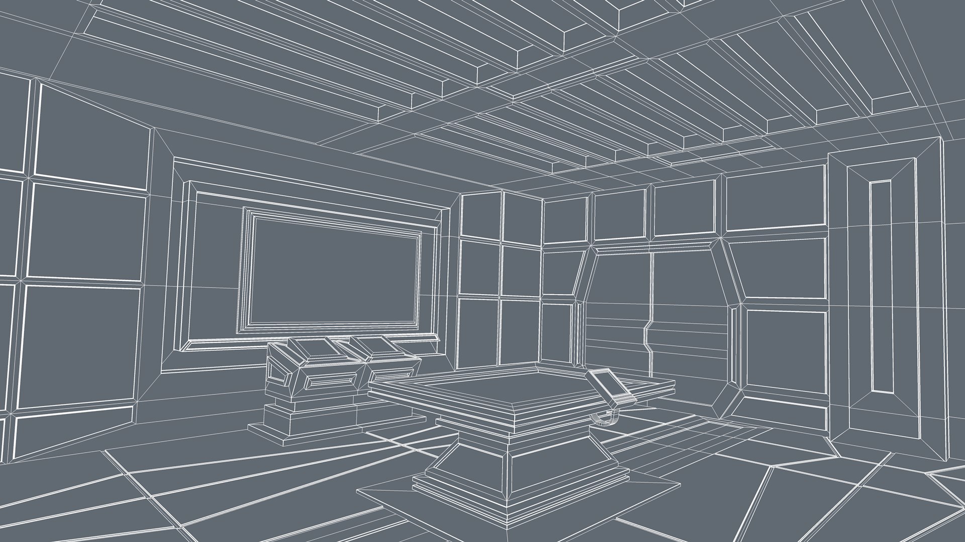 Control Room 3D Model - TurboSquid 2329546