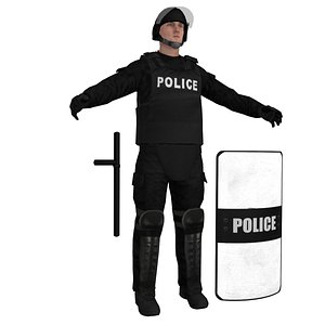 RIOT Police 1 LOD2