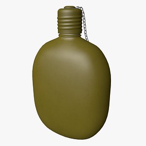 3D model Military Flask