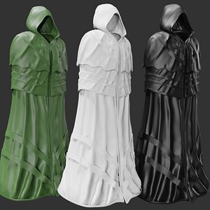 Cloak cape 3D