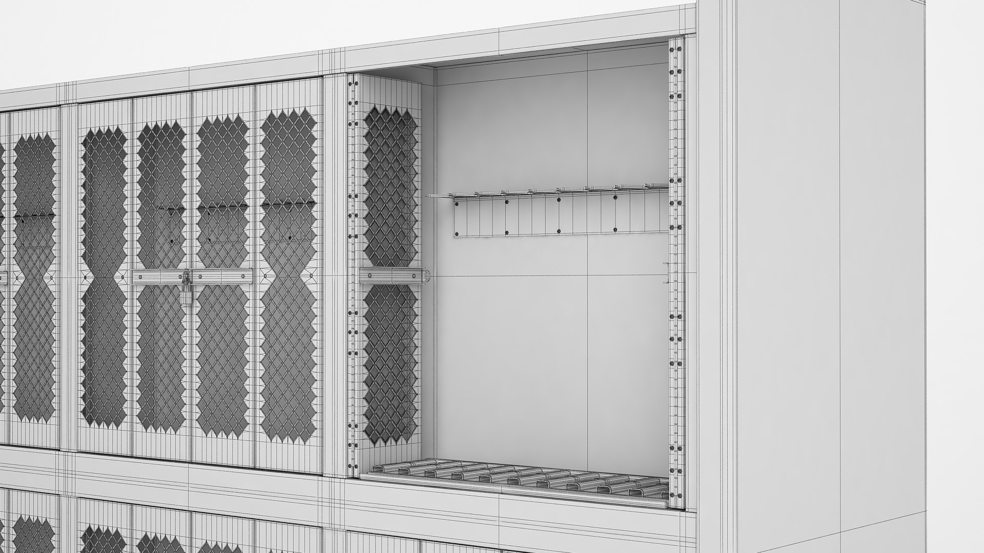 storage shelving weapon 3D model https://p.turbosquid.com/ts-thumb/o0/aLFRe4/AkuV0FKQ/storageshelvingweapon06_12/jpg/1580765386/1920x1080/fit_q87/a4065459eca9e1b3a3d70f73394237357dc68f7c/storageshelvingweapon06_12.jpg