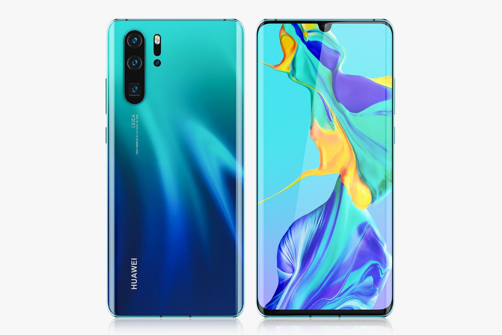 Huawei P30 Pro Aurora Model - TurboSquid 1394796