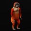 3D Orangutan model