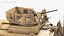 Armored Vehicle Tower with Machine Gun 3D model