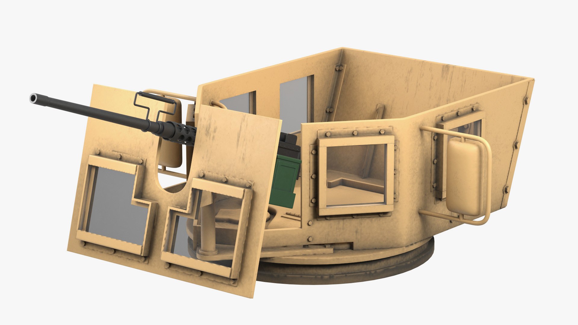 Armored Vehicle Tower with Machine Gun 3D model https://p.turbosquid.com/ts-thumb/o0/gNwiIB/IG/armoredvehicletowerwithmachinegun3dsmodel001/jpg/1669927357/1920x1080/fit_q87/6488effe1aef07f5ef09d658c001919b13b5c1e4/armoredvehicletowerwithmachinegun3dsmodel001.jpg