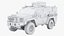 3D Lenco BearCat G3 - off Road Armored Vehicle Dust