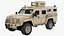 3D Lenco BearCat G3 - off Road Armored Vehicle Dust