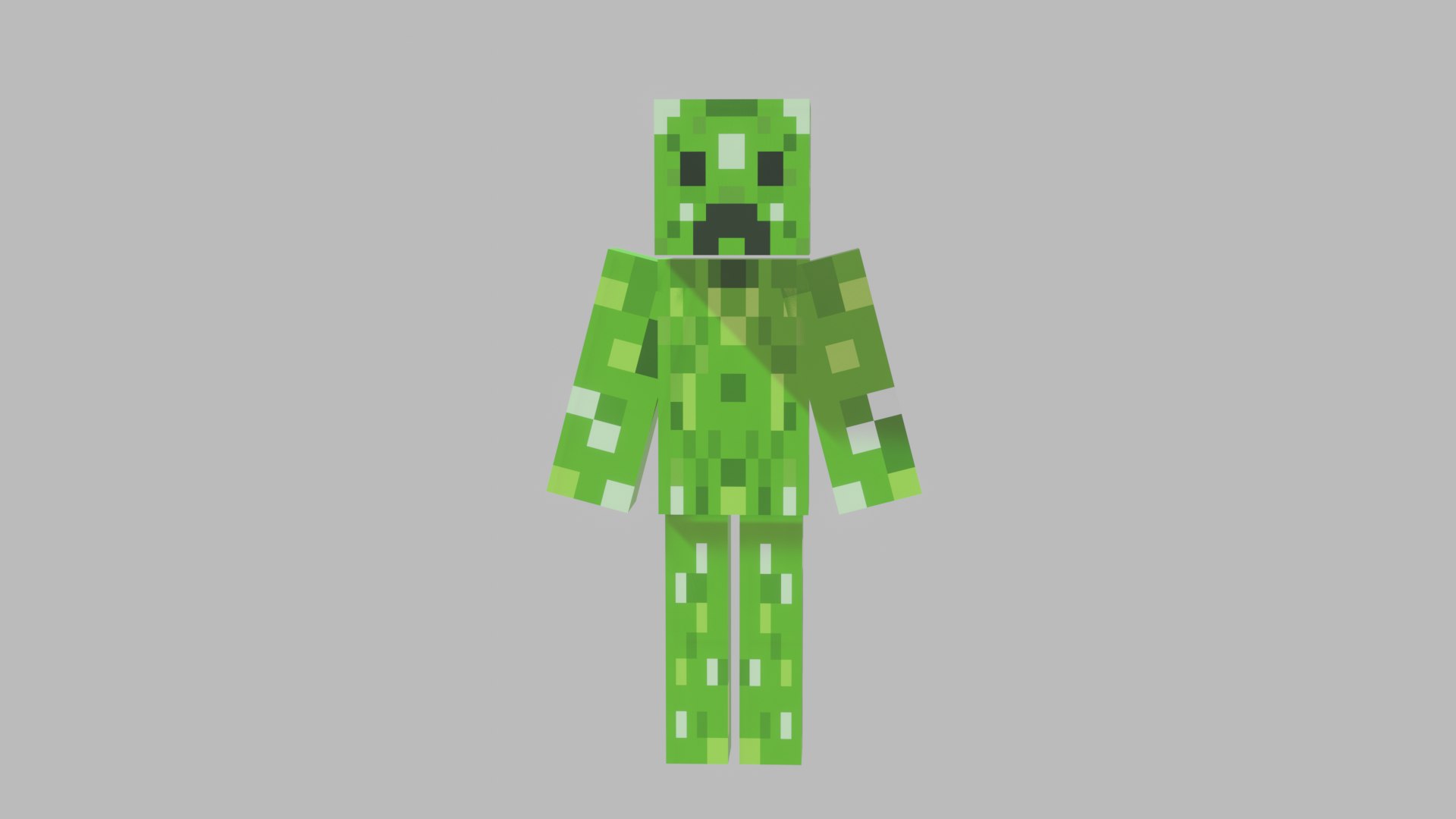 Minecraft Creeper Modelo 3D - TurboSquid 1640161