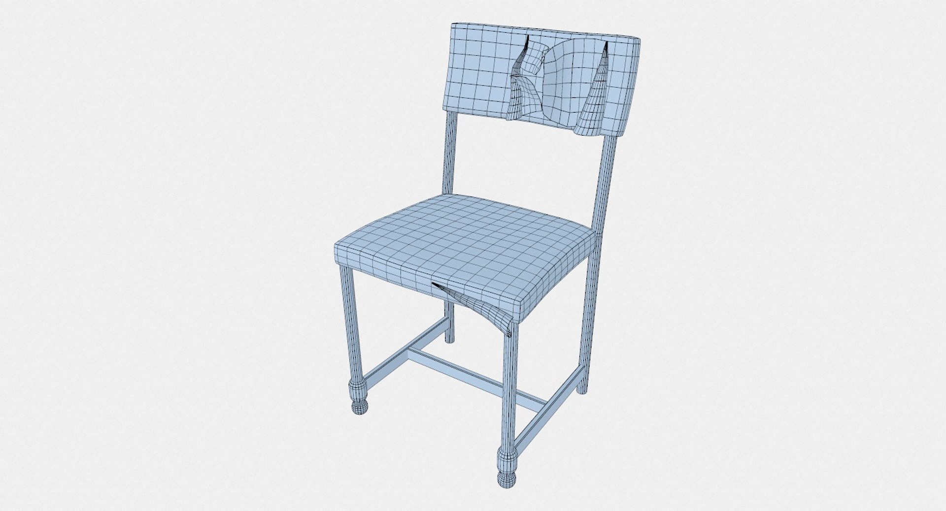 Old Chair Scratch Model - TurboSquid 1302835