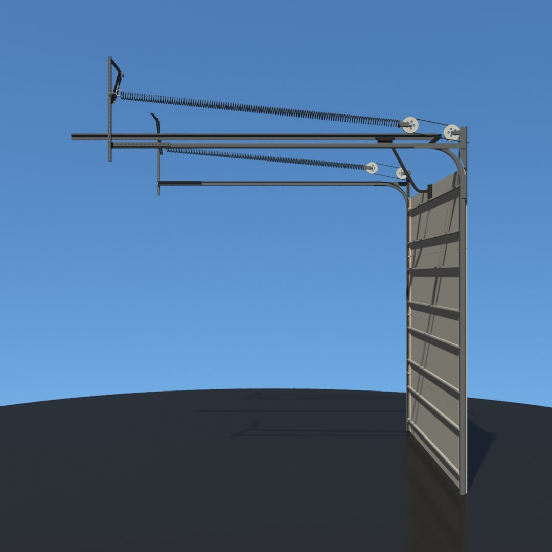 Door Garage Opening 3d Model