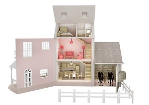 3D Dollhouse Models Browse Download Formats TurboSquid