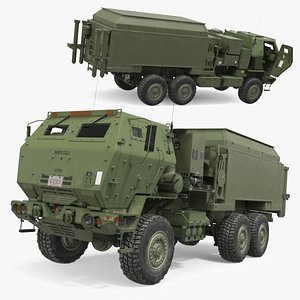 MEADS TOC Tactical Command Truck Rigged
